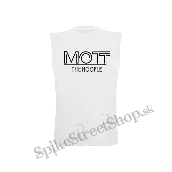 MOTT THE HOOPLE - Logo - biele detské tričko bez rukávov