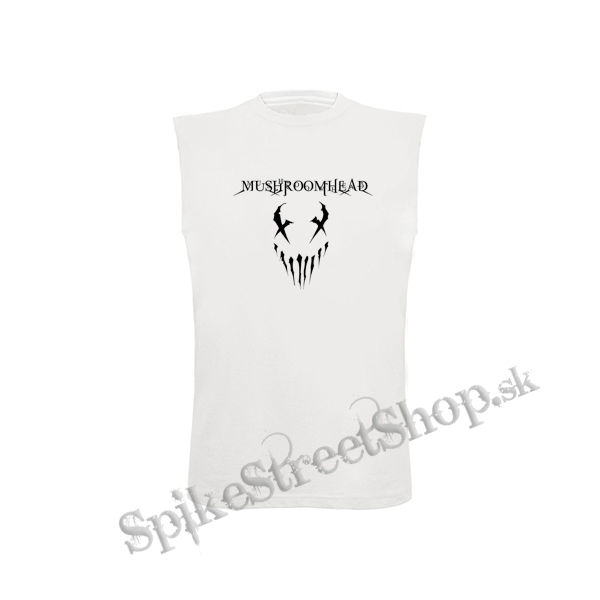 MUSHROOMHEAD - Logo - biele detské tričko bez rukávov