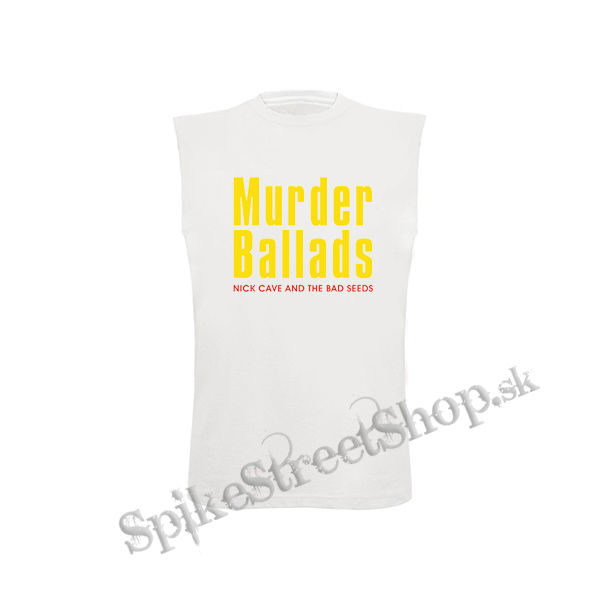 NICK CAVE - Murder Ballads - biele detské tričko bez rukávov