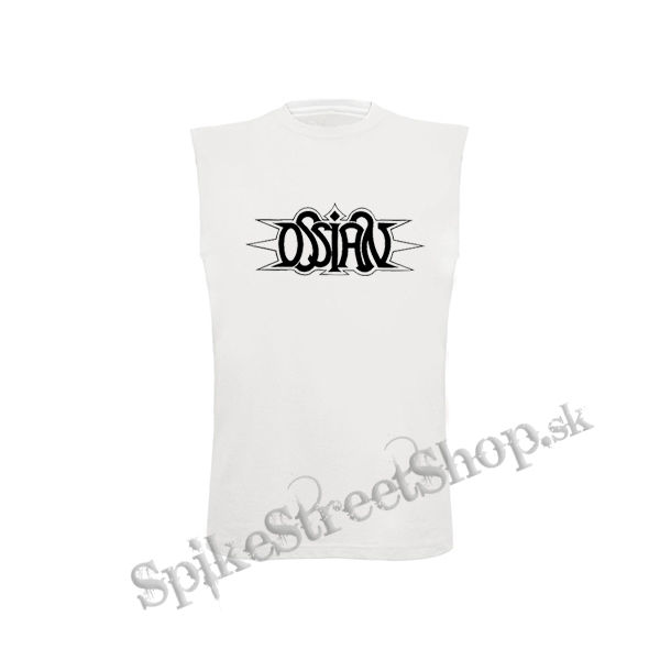 OSSIAN - Logo - biele detské tričko bez rukávov