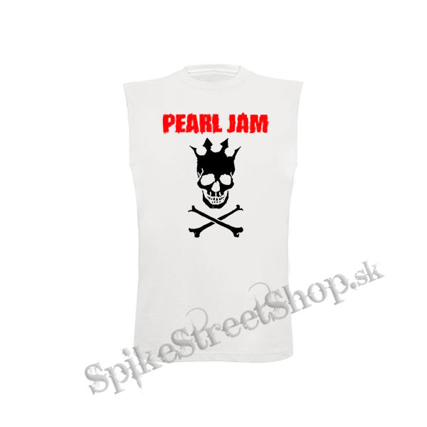 PEARL JAM - Riot - biele detské tričko bez rukávov