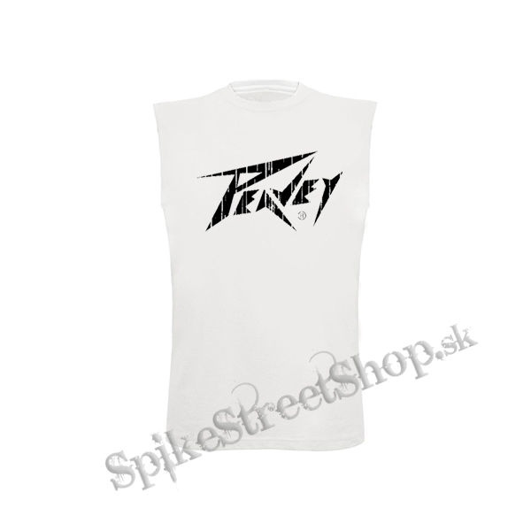 PEAVEY - Logo Vintage - biele detské tričko bez rukávov