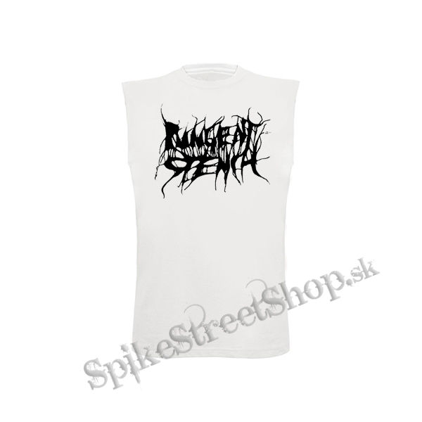 PUNGENT STENCH - Logo - biele detské tričko bez rukávov