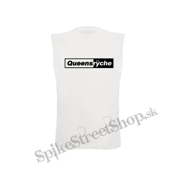 QUEENSRYCHE - Logo - biele detské tričko bez rukávov