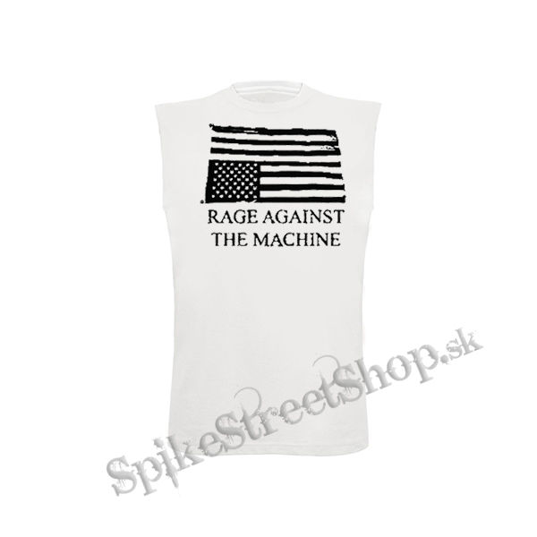 RAGE AGAINST THE MACHINE - Wrecked - biele detské tričko bez rukávov