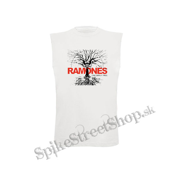 RAMONES - The Family Tree - biele detské tričko bez rukávov