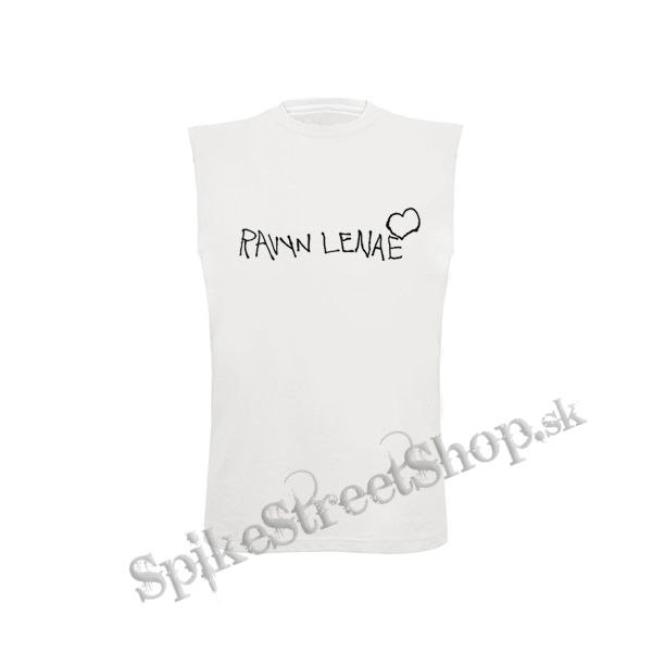 RAVYN LENAE - Logo - biele detské tričko bez rukávov
