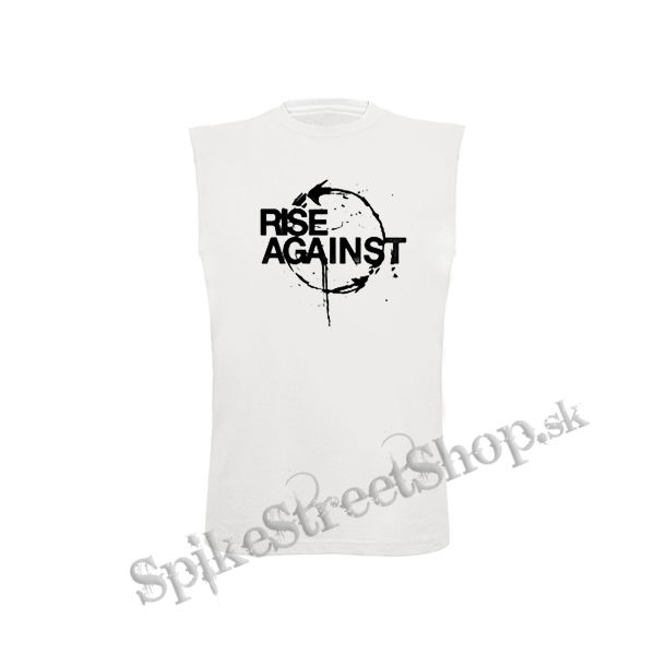 RISE AGAINST - Cycle - biele detské tričko bez rukávov
