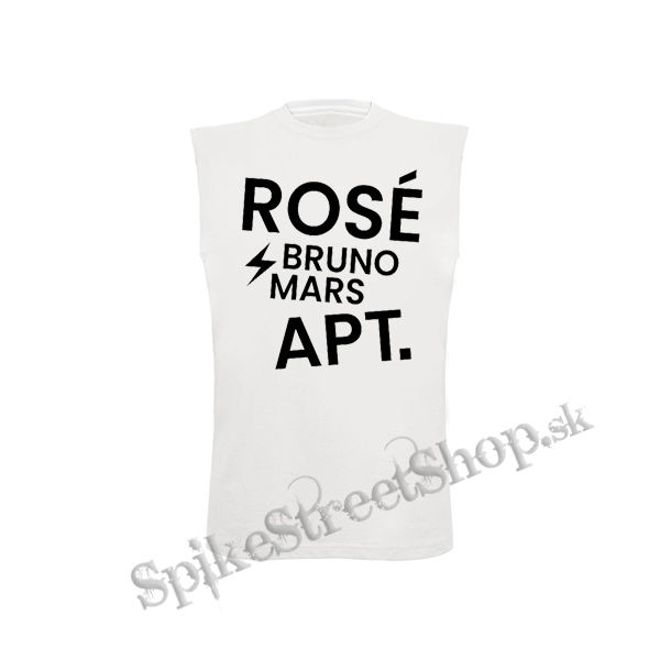 ROSÉ & BRUNO MARS - APT - Motive 1 - biele detské tričko bez rukávov