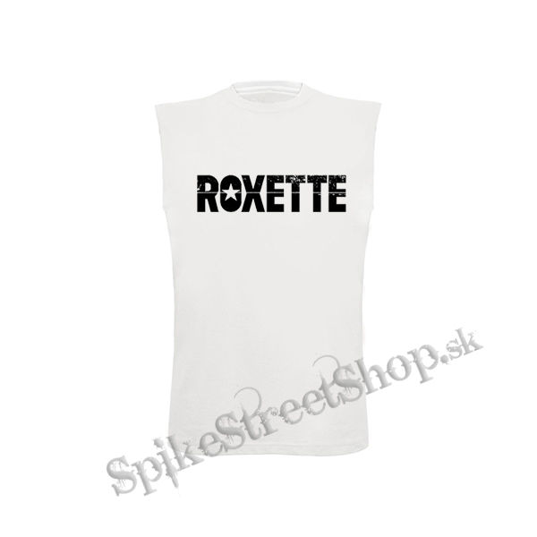 ROXETTE - Logo - biele detské tričko bez rukávov
