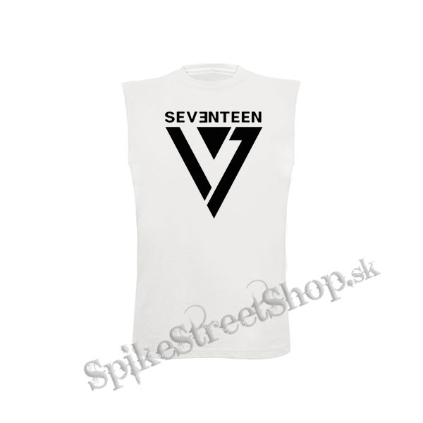 SEVENTEEN - Logo - biele detské tričko bez rukávov