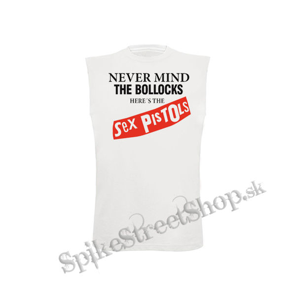 SEX PISTOLS - Never Mind The Bollocks - biele detské tričko bez rukávov