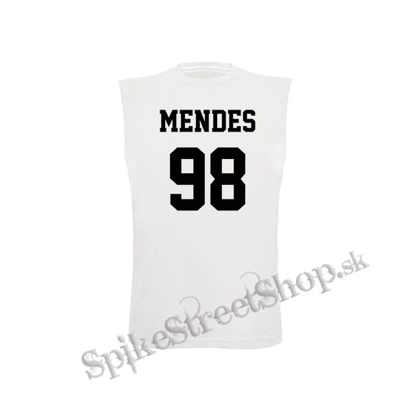 SHAWN MENDES - Mendes 98 - biele detské tričko bez rukávov