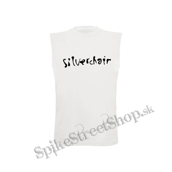 SILVERCHAIR - Logo - biele detské tričko bez rukávov