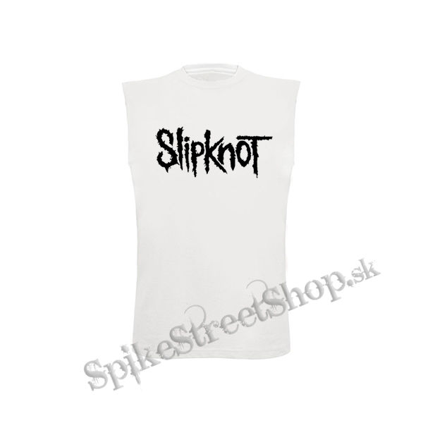 SLIPKNOT - Logo - biele detské tričko bez rukávov