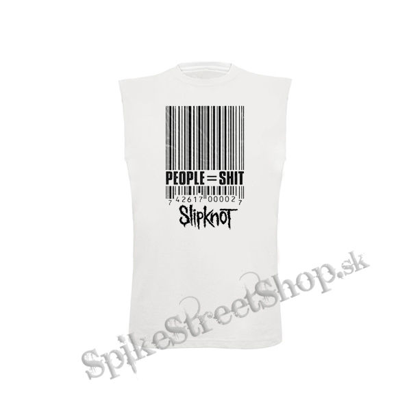 SLIPKNOT - People Shit - biele detské tričko bez rukávov
