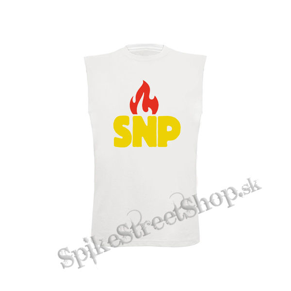 SNP - Slovenské Národné Povstanie - biele detské tričko bez rukávov