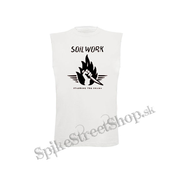 SOILWORK - Stabbing The Drama - biele detské tričko bez rukávov