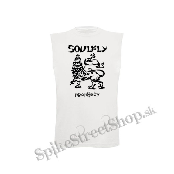 SOULFLY - Prophecy - biele detské tričko bez rukávov