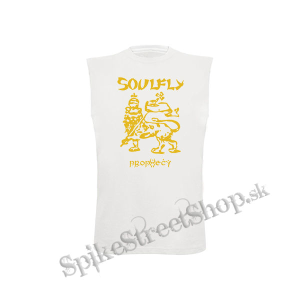 SOULFLY - Prophecy Yellow - biele detské tričko bez rukávov