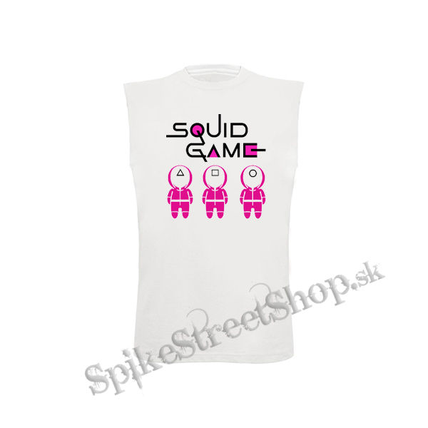 SQUID GAME - Characters - biele detské tričko bez rukávov