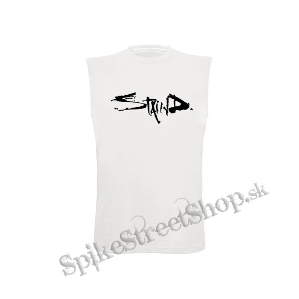 STAIND - Logo - biele detské tričko bez rukávov