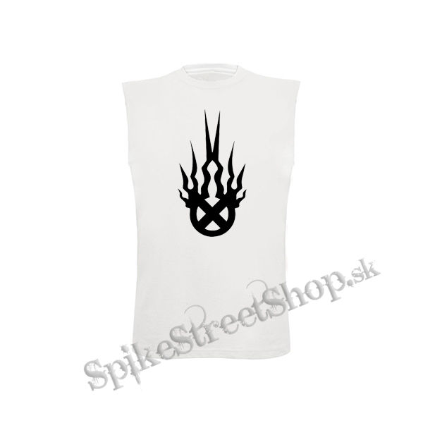 STATIC-X - Crest Symbol - biele detské tričko bez rukávov