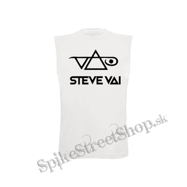 STEVE VAI - Logo - biele detské tričko bez rukávov