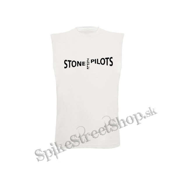 STONE TEMPLE PILOTS - Logo - biele detské tričko bez rukávov