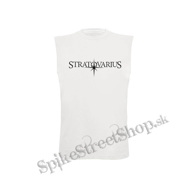 STRATOVARIUS - Logo Polaris - biele detské tričko bez rukávov