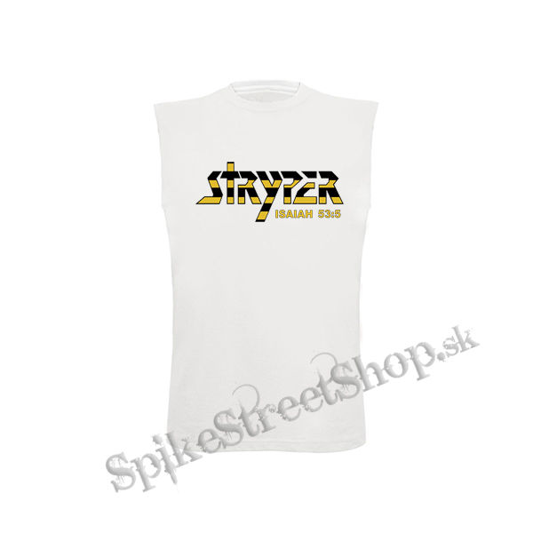STRYPER - Logo - biele detské tričko bez rukávov