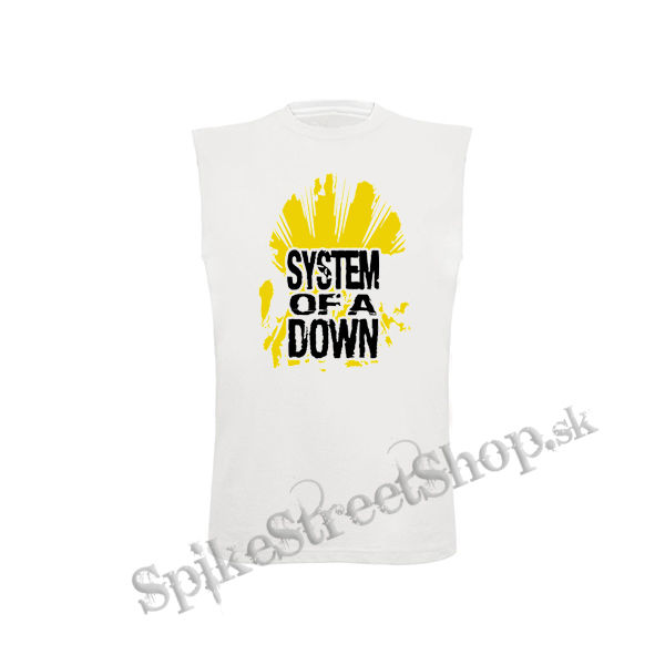 SYSTEM OF A DOWN - Sun - biele detské tričko bez rukávov