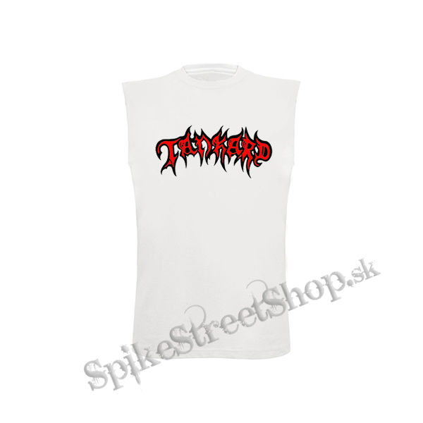 TANKARD - Logo - biele detské tričko bez rukávov