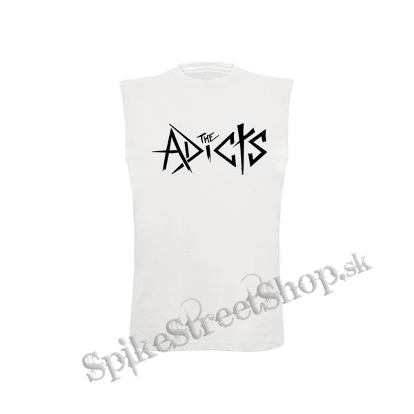 THE ADICTS - Logo - biele detské tričko bez rukávov