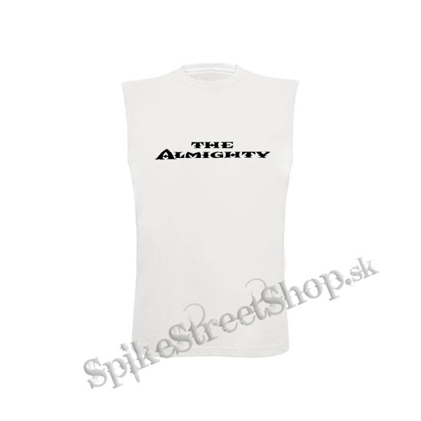 THE ALMIGHTY - Logo - biele detské tričko bez rukávov