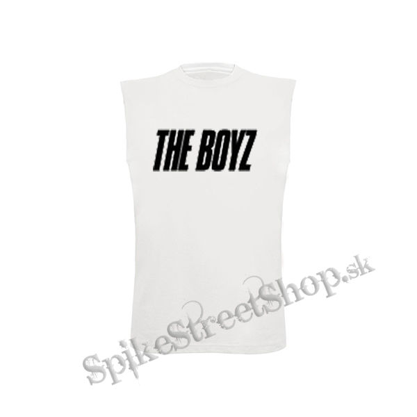 THE BOYZ - Logo - biele detské tričko bez rukávov