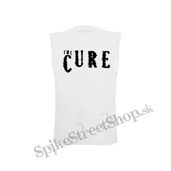 THE CURE - Logo - biele detské tričko bez rukávov