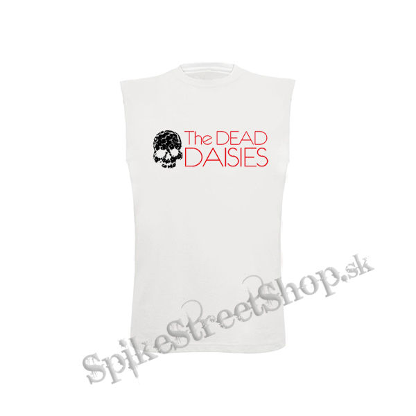 THE DEAD DAISIES - Logo Skull - biele detské tričko bez rukávov