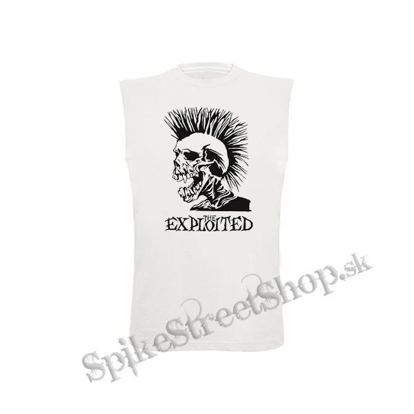 THE EXPLOITED - Skull - biele detské tričko bez rukávov