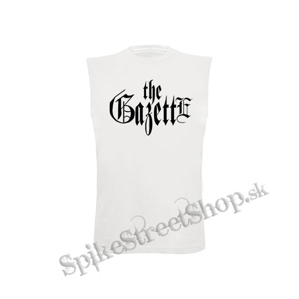 THE GAZETTE - Logo - biele detské tričko bez rukávov
