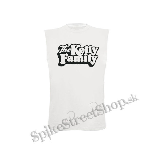 THE KELLY FAMILY - Logo - biele detské tričko bez rukávov