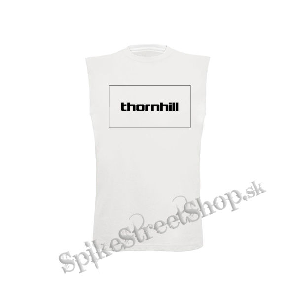 THORNHILL - Logo - biele detské tričko bez rukávov