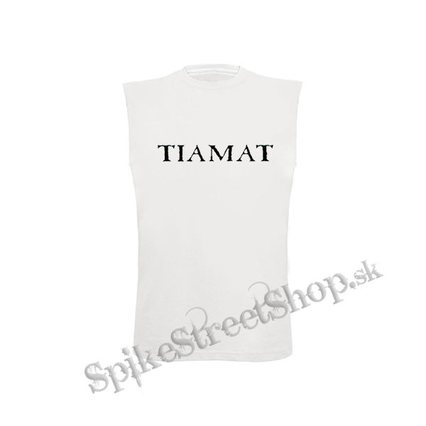 TIAMAT - Logo Wildhoney - biele detské tričko bez rukávov