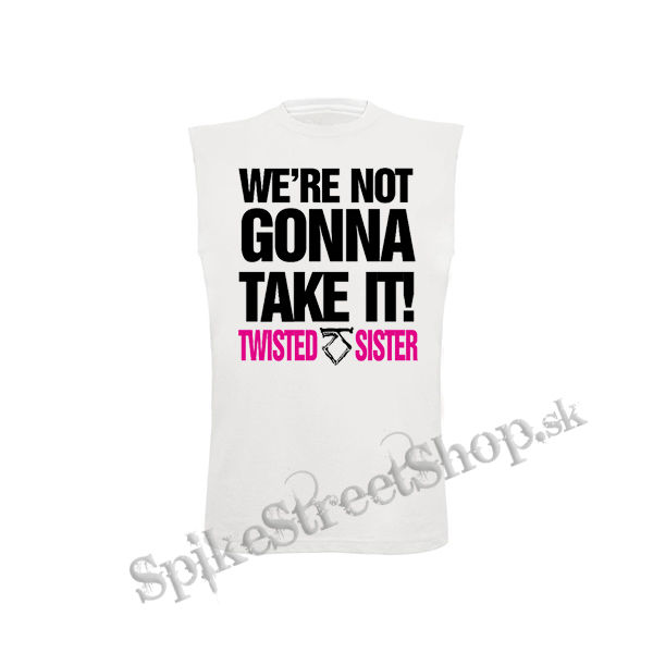TWISTED SISTER - Were Not Gonna Take It - biele detské tričko bez rukávov