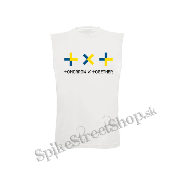 TXT - TOMORROW X TOGETHER - Logo Symbol - biele detské tričko bez rukávov