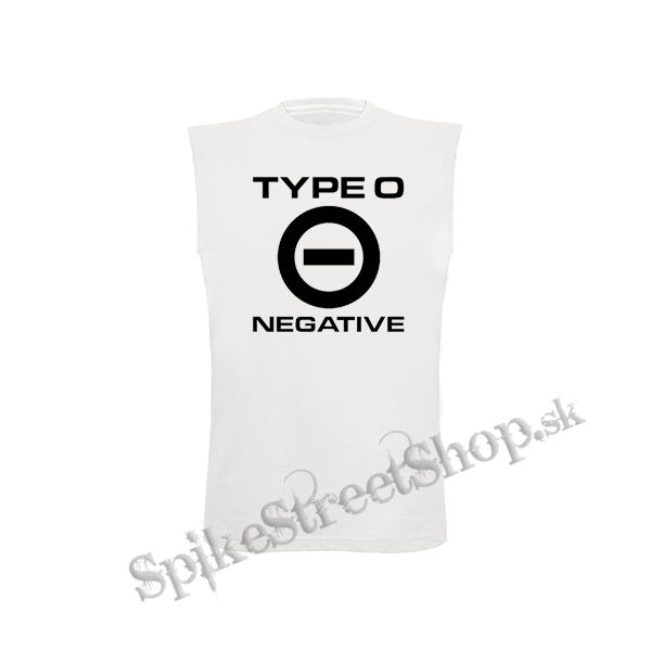 TYPE O NEGATIVE - Logo Crest - biele detské tričko bez rukávov