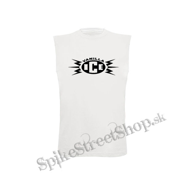VANILLA ICE - Logo - biele detské tričko bez rukávov