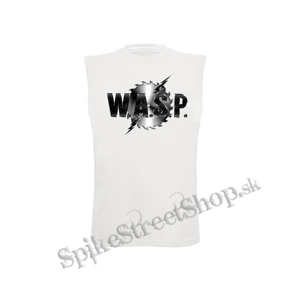 W.A.S.P. - Logo - biele detské tričko bez rukávov