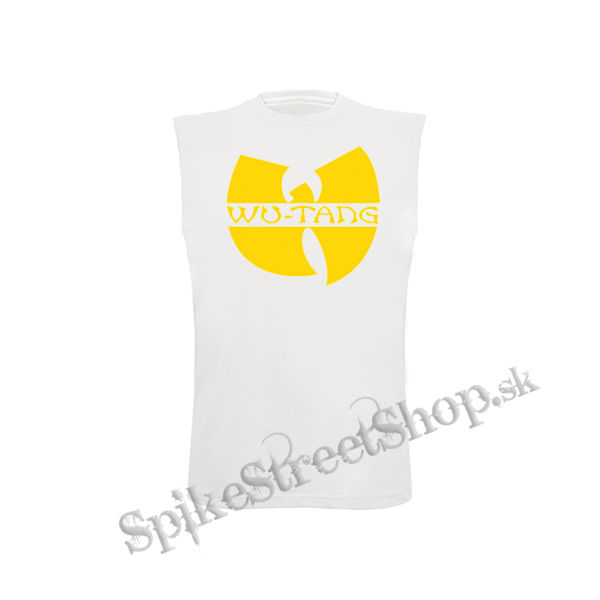 WU TANG CLAN - Yellow Logo - biele detské tričko bez rukávov