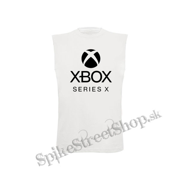 XBOX - Series X - biele detské tričko bez rukávov